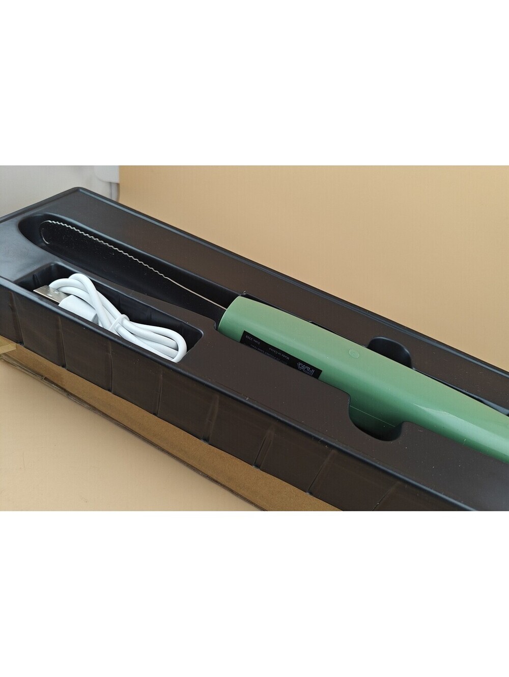 Sweet Heritage Carla Hall Heated Butter Knife Electric Spreader Sage